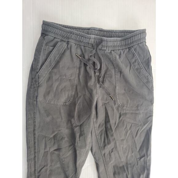 Athleta Farallon Jogger Pants Womens SZ 6 Pull On Drawstring Green Gray - Picture 3 of 8